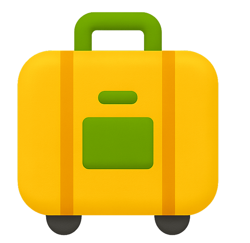 travel suitcase icon