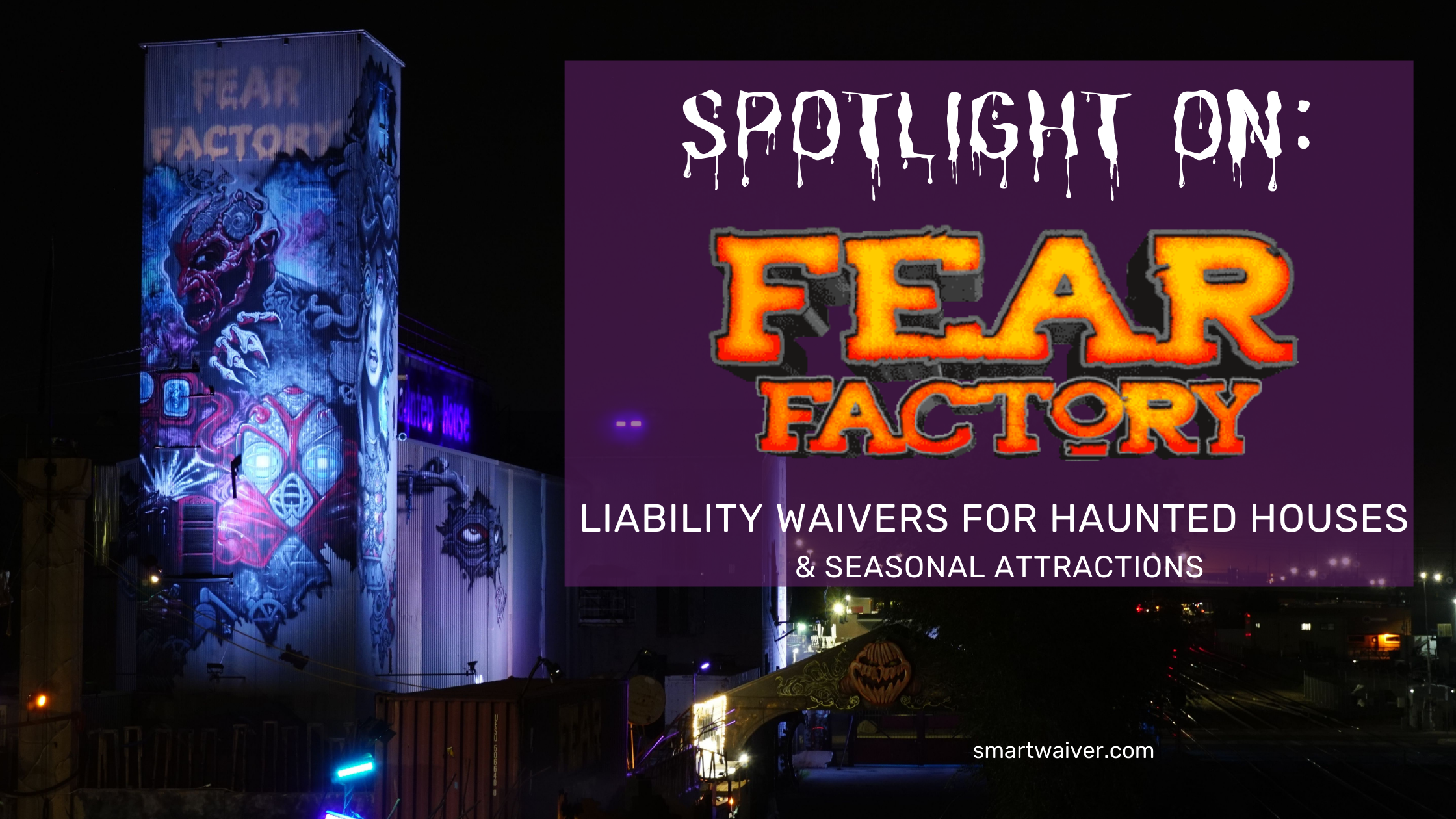 fear factory salt lake city haunted house digital liability waivers