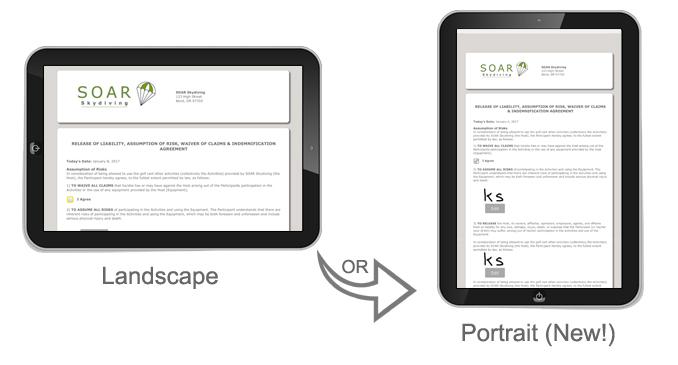 Smartwaiver Kiosk App Upgrade