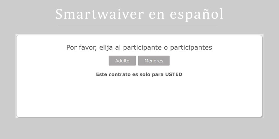 Spanish Waivers Are Available!