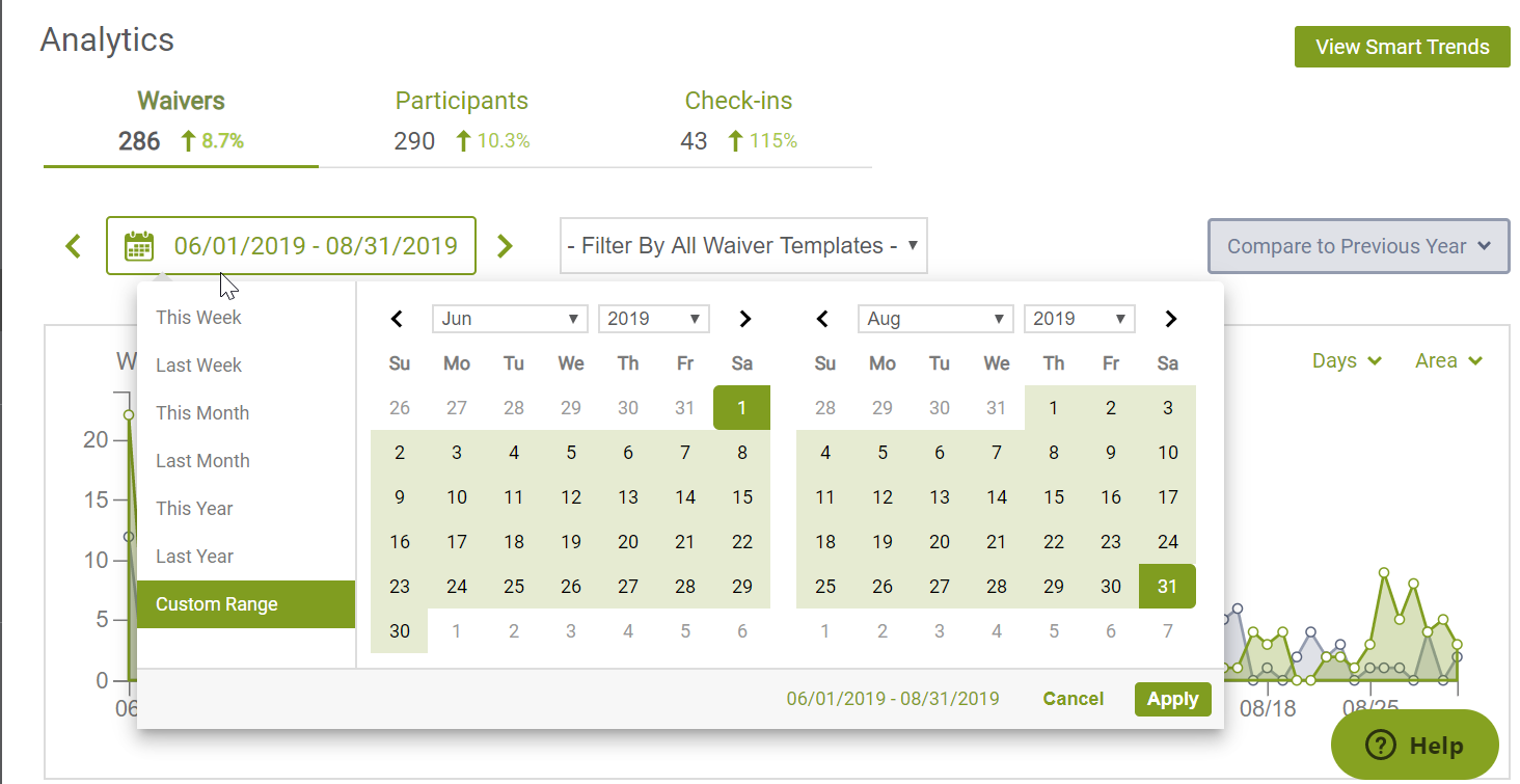 New Waiver Console